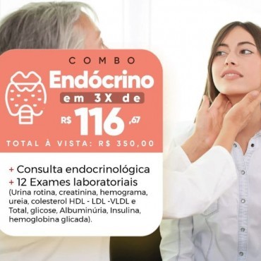 Combo Endocrinológico em Carmo