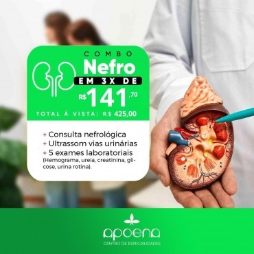Check-up Nefrológico em Carmo
