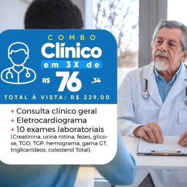 Check-up Clínico em Carmo