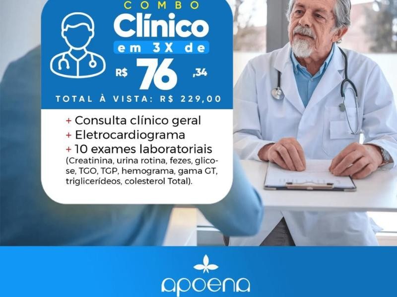 Check-Up Clínico Geral ou Combo Clínico: A Importância de Cuidar da Sua Saúde