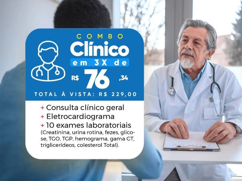 Check-up Clínico em Carmo